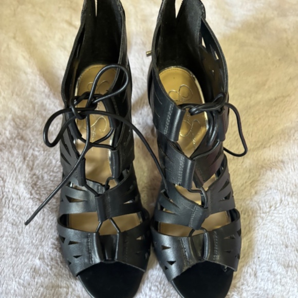 Jessica Simpson Emelia lace up heels - Picture 5 of 5